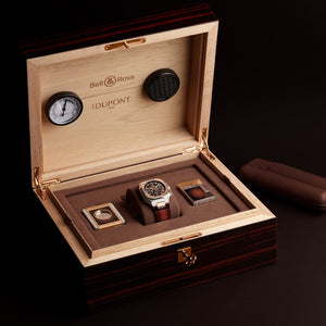 Bell & Ross 柏萊士 BR-05 Chrono S.T.Dupont 法國都彭限量版計時自動腕錶 42mm BR05C-STD-STPG/SCA