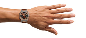 Bell & Ross 柏萊士 BR-05 Chrono S.T.Dupont 法國都彭限量版計時自動腕錶 42mm BR05C-STD-STPG/SCA