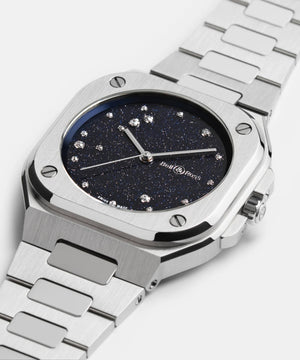 Bell & Ross 柏萊士 BR-05 Blue Diamond Eagle 天鷹星座錶盤時尚機械錶 36mm BR05A-S-EA-ST/SST - 新萬國鐘錶