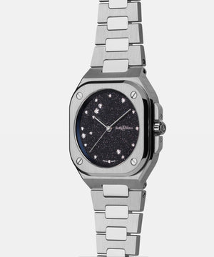 Bell & Ross 柏萊士 BR-05 Blue Diamond Eagle 天鷹星座錶盤時尚機械錶 36mm BR05A-S-EA-ST/SST - 新萬國鐘錶
