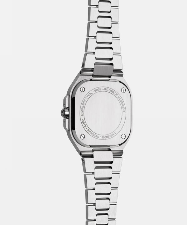 Bell & Ross 柏萊士 BR-05 Ice Blue Steel 冰藍錶盤時尚機械錶 36mm