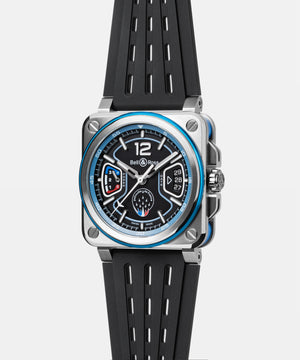 Bell & Ross 柏萊士 BR-X3 Patrouille de France 自製機芯法國巡邏兵飛行表演隊限量腕錶 41mm BRX3R-PAF-ST/SRB - 新萬國鐘錶