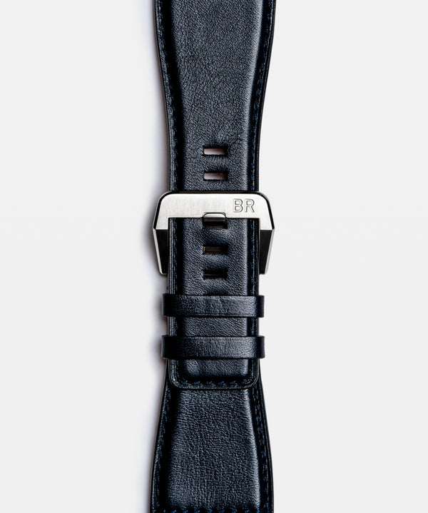 Bell & Ross 柏萊士 BR-03 Chrono Blue Steel 藍面計時機械腕錶 42mm BR0394-BLU-ST/SCA