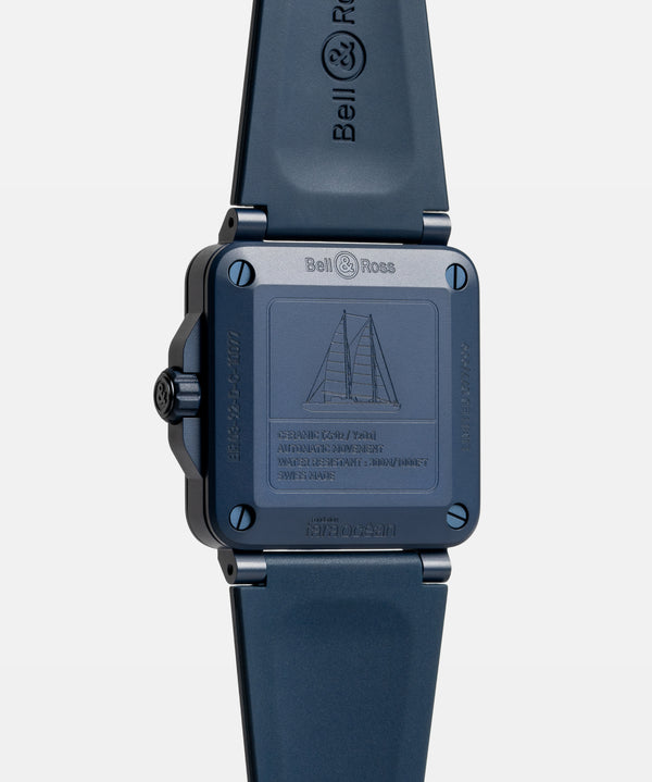 Bell & Ross 柏萊士 BR 03-92 DIVER TARA 海洋基金會聯名藍色陶瓷腕錶 42mm