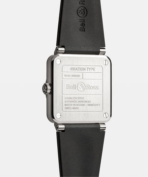 Bell & Ross 柏萊士 BR-03 BLACK STEEL 不鏽鋼自動腕錶 41mm BR03A-BL-ST/SRB