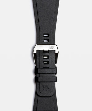 Bell & Ross 柏萊士 BR-03 BLACK STEEL 不鏽鋼自動腕錶 41mm BR03A-BL-ST/SRB