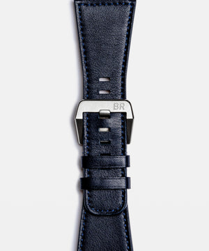 Bell & Ross 柏萊士 BR-03 BLUE STEEL 不鏽鋼自動腕錶 41mm BR03A-BLU-ST/SCA - 新萬國鐘錶