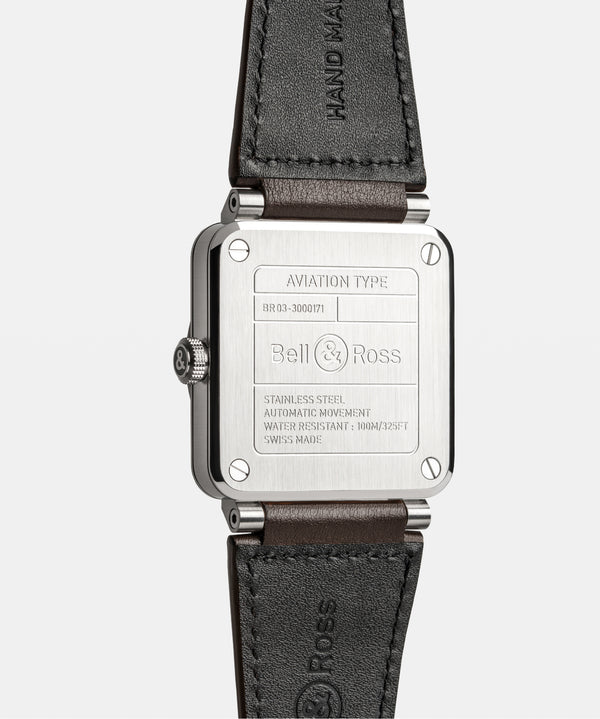 Bell & Ross 柏萊士 BR 03 COPPER 鍍金銅面不鏽鋼自動腕錶 41mm