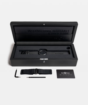 Bell & Ross 柏萊士 BR-03 PHANTOM 黑色陶瓷自動腕錶 41mm BR03A-PH-CE/SRB