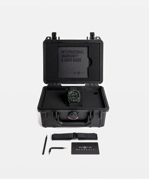 Bell & Ross 柏萊士 BR-03 Diver Lum Outline 陶瓷300米潛水自動腕錶 42mm BR03A-D-OL-CE/SRB