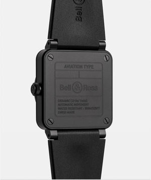 Bell & Ross 柏萊士 BR-03 Horizon 人工地平儀限量版腕錶 41mm BR03A-HRZ-CE/SRB