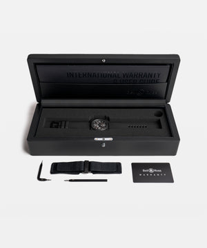 Bell & Ross 柏萊士 BR-03 Skeleton Black Ceramic 鏤空陶瓷自動腕錶 41mm BR03A-BL-SKCE/SRB