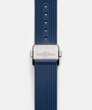 Bell & Ross 柏萊士 BR-05 Blue Steel 不鏽鋼機械腕錶 40mm BR05A-BLU-ST/SRB - 新萬國鐘錶