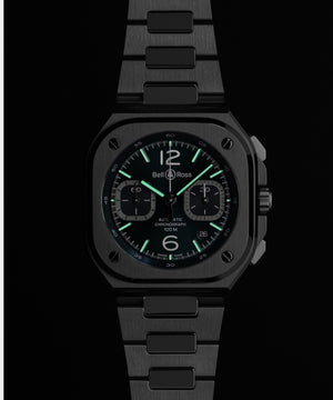 Bell & Ross 柏萊士 BR-05 Chrono Blue Steel 計時碼表 42mm BR05C-BLU-ST/SST - 新萬國鐘錶
