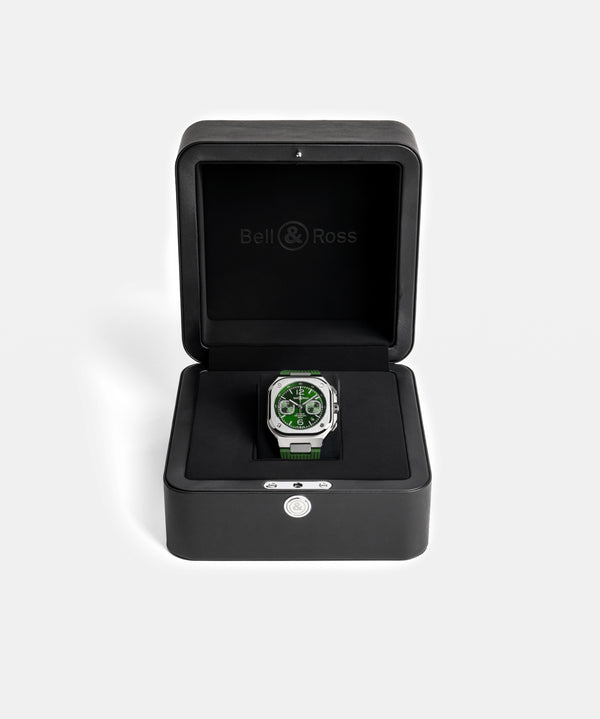 Bell & Ross 柏萊士 BR-05 Chrono Green Steel 綠面計時機械腕錶 42mm BR05C-GN-ST/SRB