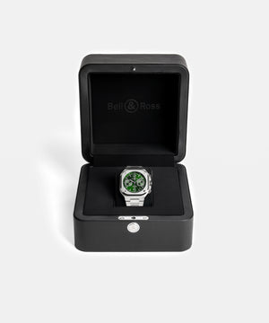 Bell & Ross 柏萊士 BR-05 Chrono Green Steel 綠面計時機械腕錶 42mm BR05C-GN-ST/SST