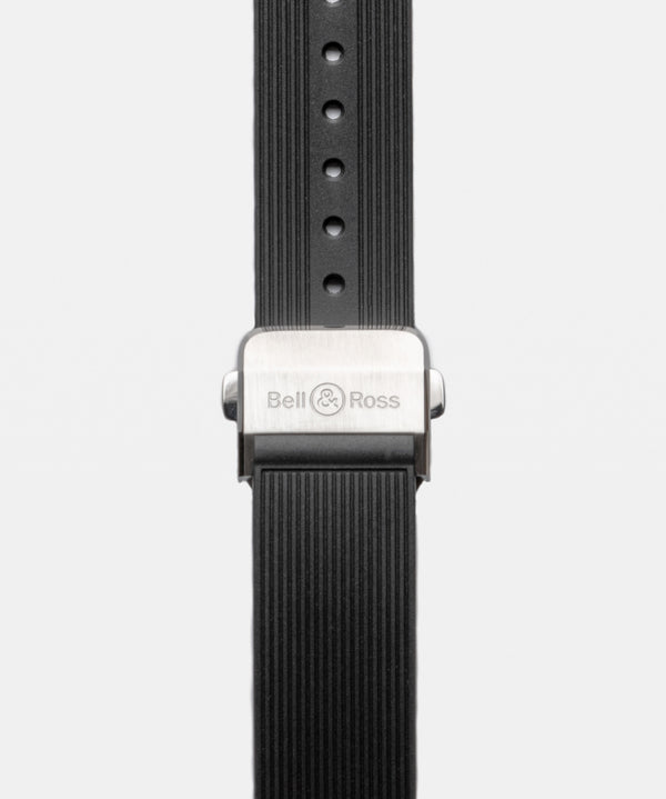 Bell & Ross 柏萊士 BR-05 GMT 兩地時區時尚機械腕錶 41mm BR05G-SI-ST/SRB
