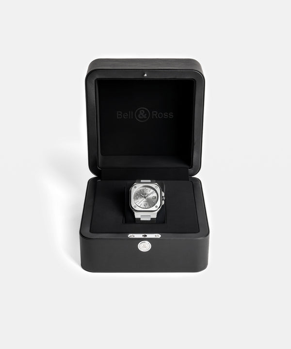 Bell & Ross 柏萊士 BR-05 GREY STEEL 時尚不銹鋼機械腕錶 40mm BR05A-GR-ST/SRB