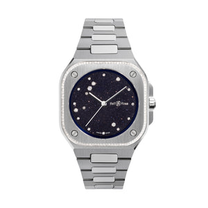 Bell & Ross 柏萊士 BR-05 Blue Diamond Eagle 天鷹星座108顆鑽石時尚機械錶 36mm BR05A-S-EA-LGD/SST - 新萬國鐘錶