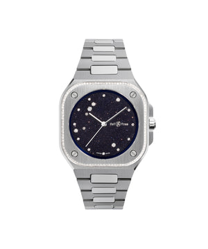Bell & Ross 柏萊士 BR-05 Blue Diamond Eagle 天鷹星座108顆鑽石時尚機械錶 36mm BR05A-S-EA-LGD/SST - 新萬國鐘錶