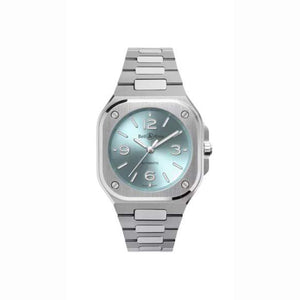 Bell & Ross 柏萊士 BR-05 Ice Blue Steel 冰藍錶盤時尚機械錶 36mm BR05A-S-BU-ST/SST