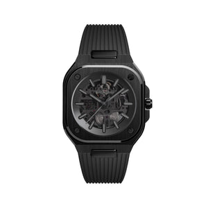 Bell & Ross 柏萊士 BR-05 Skeleton Phantom Ceramic 鏤空限量腕錶 41mm BR05A-PH-SK-CE/SRB
