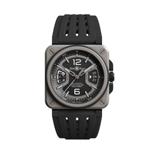 Bell & Ross 柏萊士 BR-X3 Black Titanium 自製機芯鈦金屬機械腕錶 41mm BRX3R-BL-TI/SRB