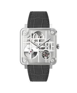 Bell & Ross 柏萊士 BR-X3 Micro-Rotor 自製鏤空機芯腕錶 40mm BRX3M-MR-ST/SCA - 新萬國鐘錶