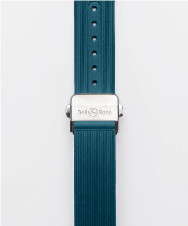 Bell & Ross 柏萊士 BR 05 GMT Sky Blue Rubber 天空藍 41mm
