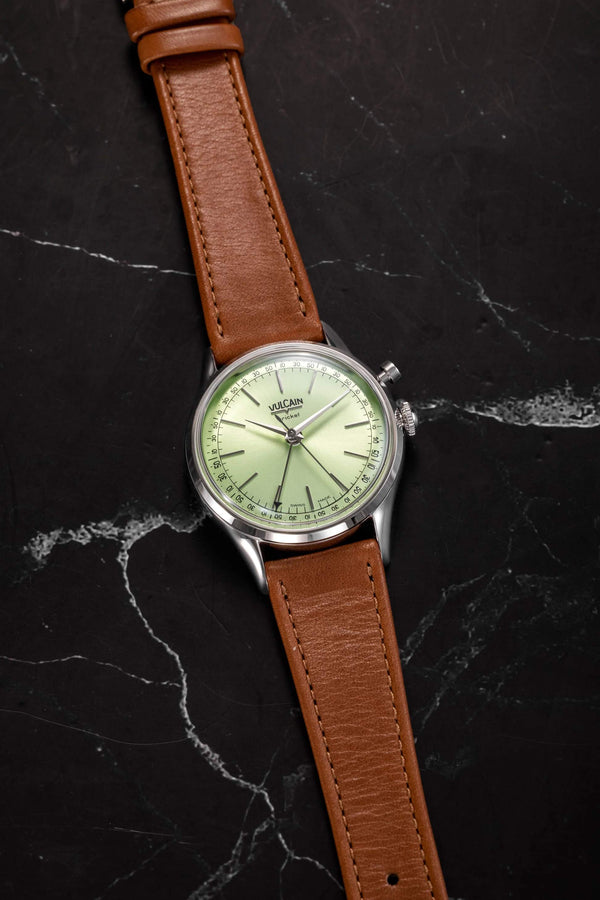 VULCAIN 窩路堅總統系列鬧鈴手上鍊腕錶 39mm 100173A90.BAC207