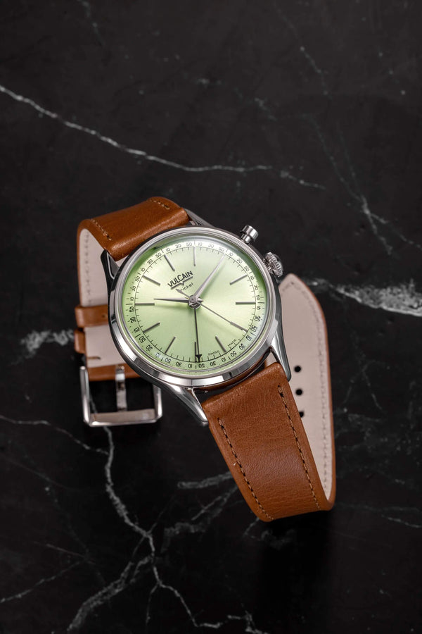 VULCAIN 窩路堅總統系列鬧鈴手上鍊腕錶 39mm 100173A90.BAC207
