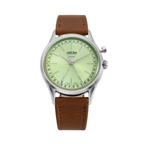 VULCAIN 窩路堅總統系列鬧鈴手上鍊腕錶 39mm 100173A90.BAC207