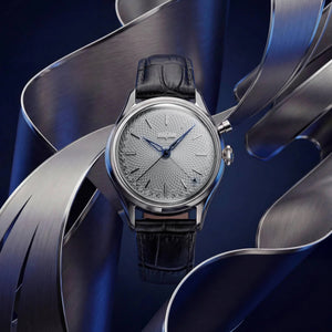 VULCAIN 窩路堅總統系列鬧鈴手上鍊限量版鈦金屬腕錶 39mm 142268G13.BAN249