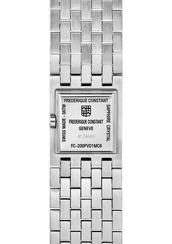 Frederique Constant 康斯登 Classics Manchette系列方形腕錶石英腕錶 25.7×20mm FC-200PVD1MC6B
