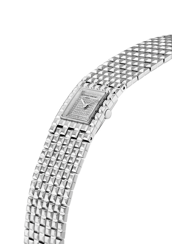 Frederique Constant 康斯登 Classics Manchette系列方形腕錶石英腕錶 25.7×20mm FC-200PVD1MC6B