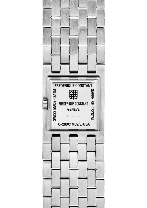 Frederique Constant 康斯登 Classics Manchette系列方形腕錶石英腕錶 25.7×20mm FC-200WR1MC6B