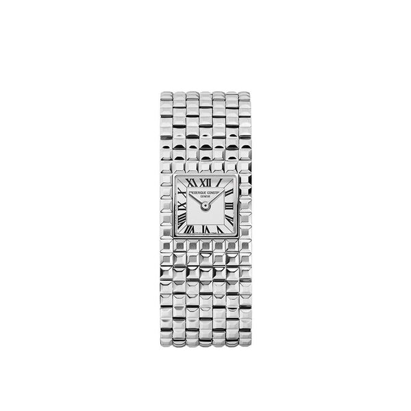 Frederique Constant 康斯登 Classics Manchette系列方形腕錶石英腕錶 25.7×20mm FC-200WR1MC6B