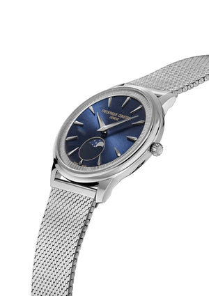 Frederique Constant 康斯登 Classics Moneta Moonphase系列優雅月相石英腕錶 37mm FC-206N3S6B