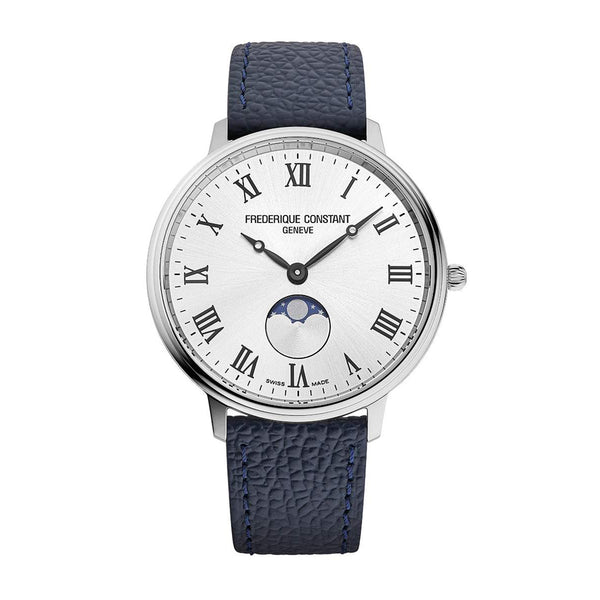 Frederique Constant 康斯登 Classics 系列經典羅馬月相石英腕錶 39mm FC-206RS3S6