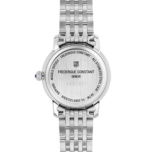 Frederique Constant 康斯登 SLIMLINE 簡約月相石英腕錶 30mm FC-206SW1S6B - 新萬國鐘錶