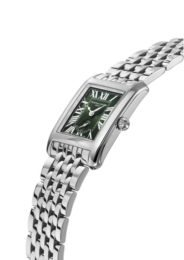 Frederique Constant 康斯登 Classics CARREE 方形典雅石英女士腕錶 36×25.20mm FC-235GR2C6B