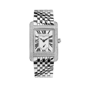 Frederique Constant 康斯登 Classics CARREE 方形典雅真鑽石英女士腕錶 36×25.20mm FC-235S2CD6B