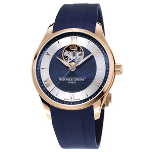 Frederique Constant 康斯登 Classics 系列日本限定PVD玫瑰金開芯機械腕錶  40mm FC-310mns5b4