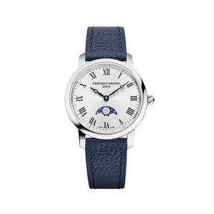Frederique Constant 康斯登 Classics 系列經典羅馬月相石英腕錶 30mm FC-206RS1S6 - 新萬國鐘錶