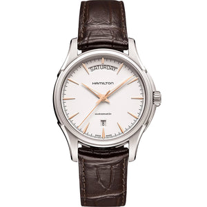 Hamilton 漢米爾頓 Jazzmaster 爵士大師系列星期日期80小時自動機械腕錶 40mm H32505511