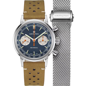 Hamilton 漢米爾頓 Intramatic系列H計時碼錶手上鍊機械錶 40mm H38429541