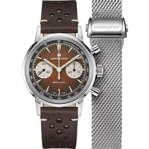 Hamilton 漢米爾頓 Intramatic系列H計時碼錶手上鍊機械錶 40mm H38429591