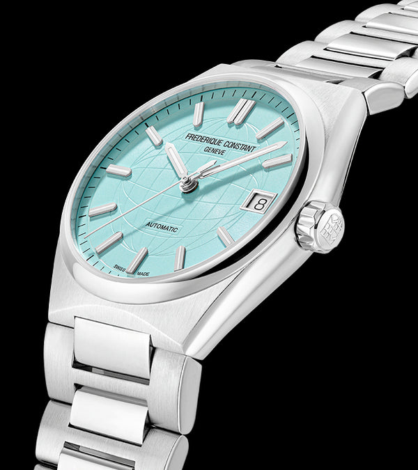Frederique Constant 康斯登 HIGHLIFE 淺藍色機械腕錶 34mm FC-303LB2NH6B