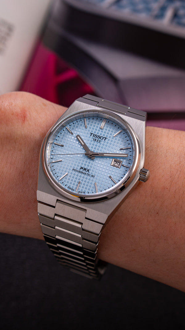 TISSOT 天梭 PRX 系列80小時自動款機械腕錶 40mm T1374071135100