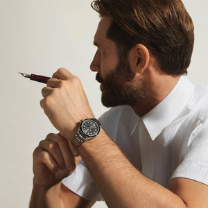 MontBlanc 萬寶龍 1858 系列 0 Oxygen 零氧特別版小秒針自動機械腕錶 38mm MB136355 - 新萬國鐘錶